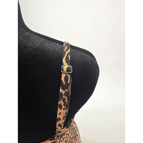 Forever 21 strappy cheetah print body con mini dress - Picture 6 of 7